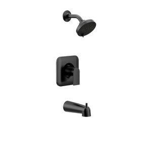 Moen T2473EPBL Genta LX Matte Black Posi-Temp Tub/Shower trim kit.